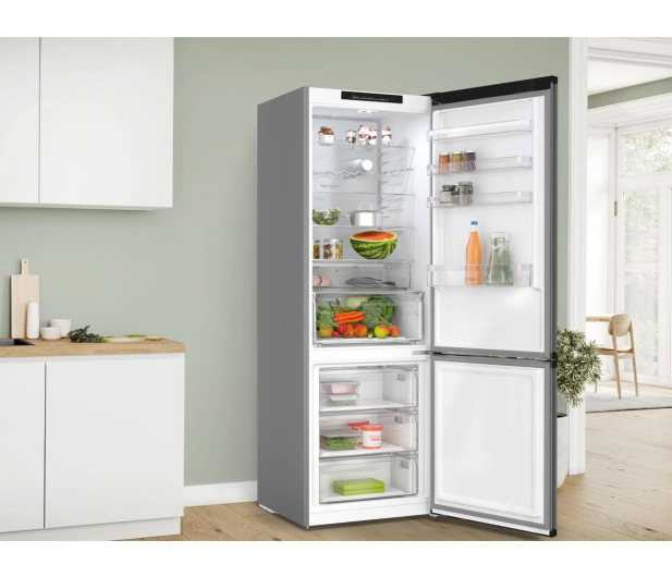 Lodówka Bosch KGN49OCAF PerfectFit No Frost 203cm Antracytowa Stal Komora Zero 440L - 1516142 - zdjęcie 6